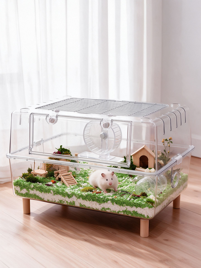 43 Hamster Transparent Cage view 5
