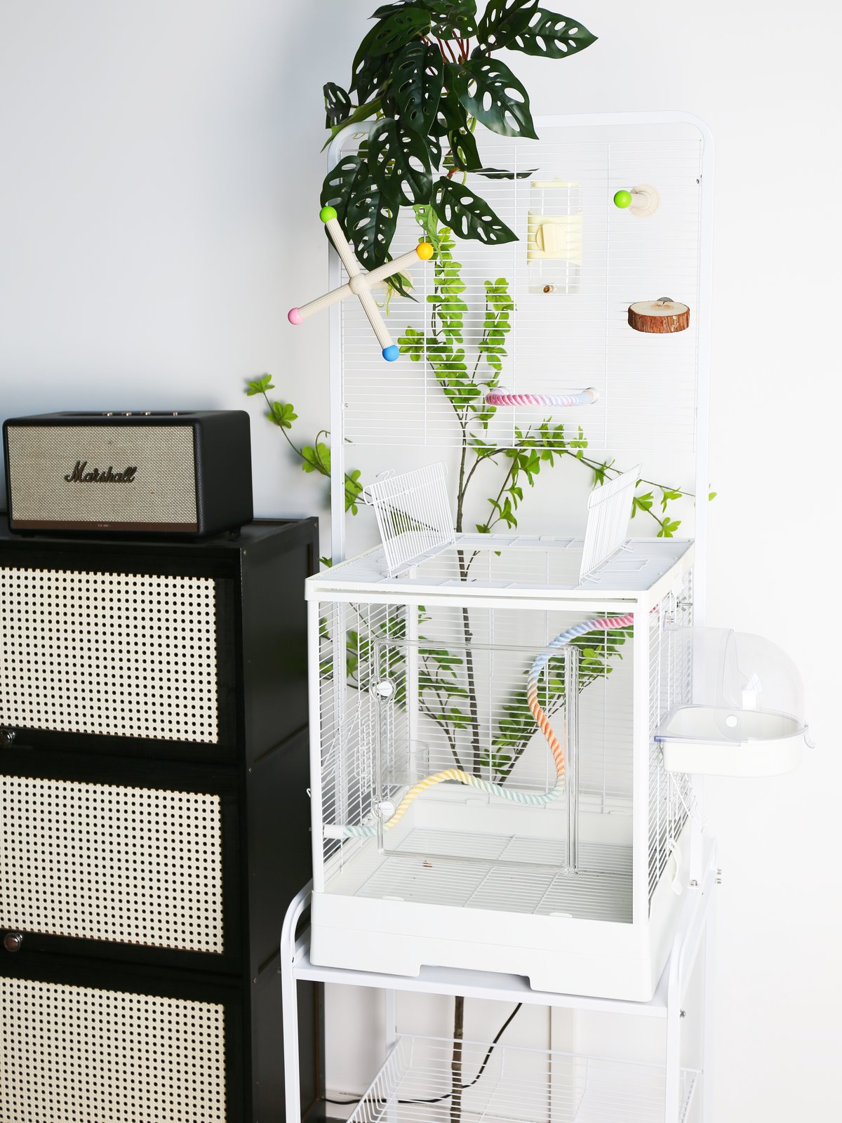 490 Rolling Bird Cage Climbing Stand view 7