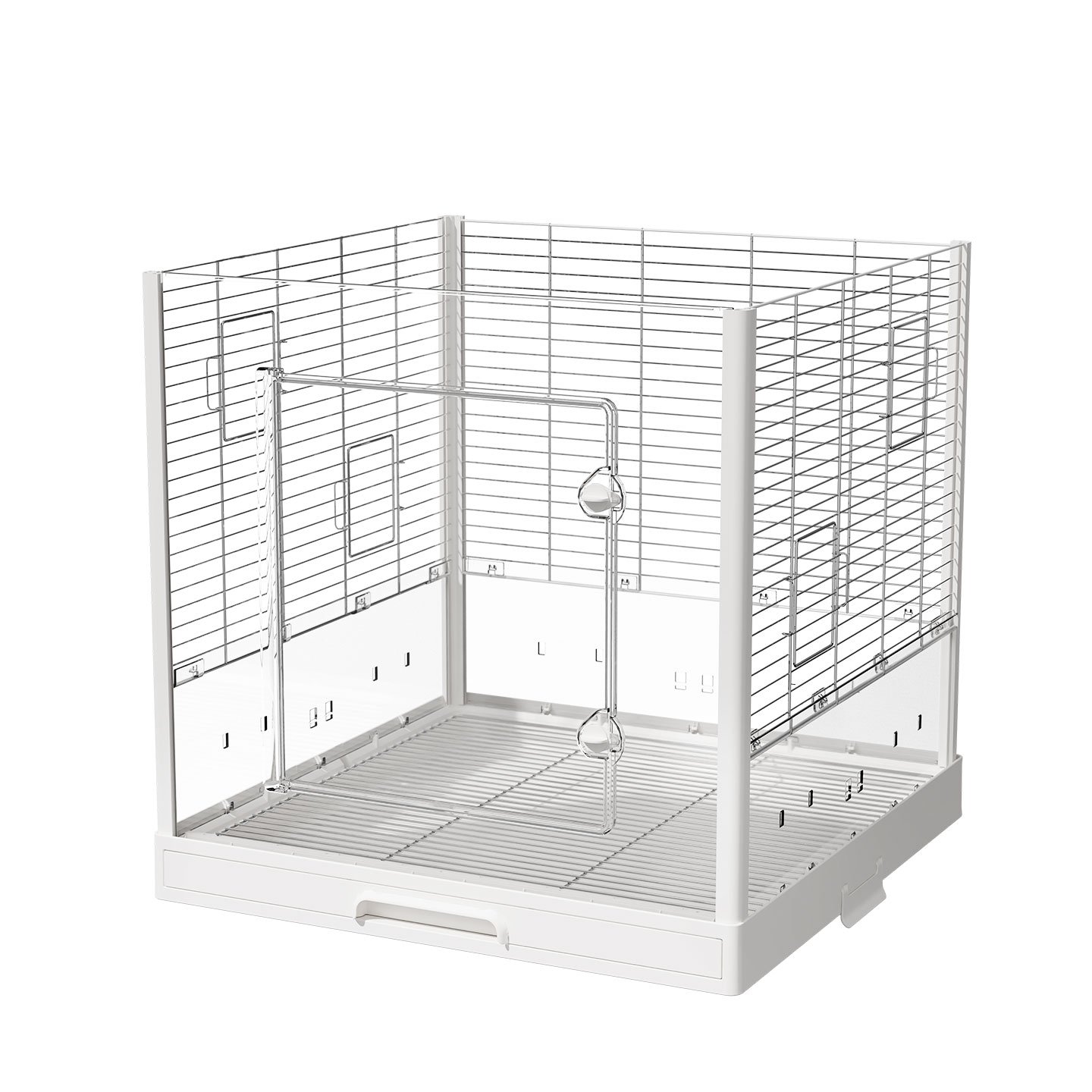 490 Transparent Door Splash Proof Three Layer Bird Cage view 3