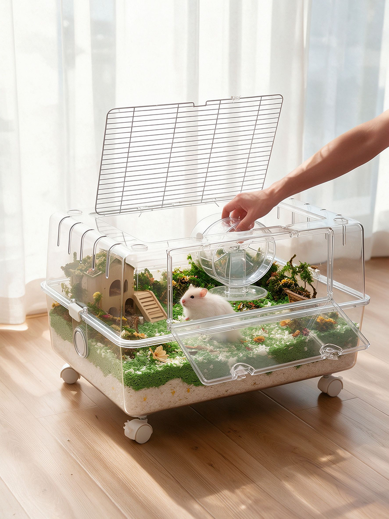 75 Hamster Transparent Cage view 4