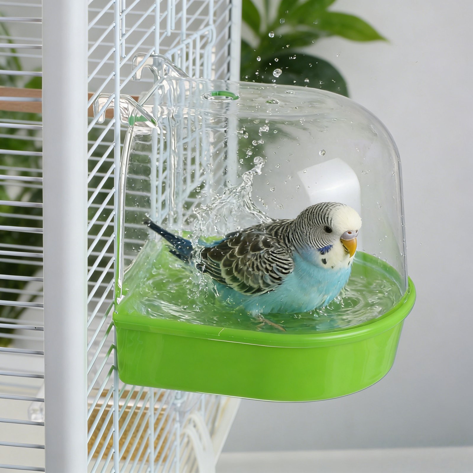 4.7" Hanging Bird Bath view 2