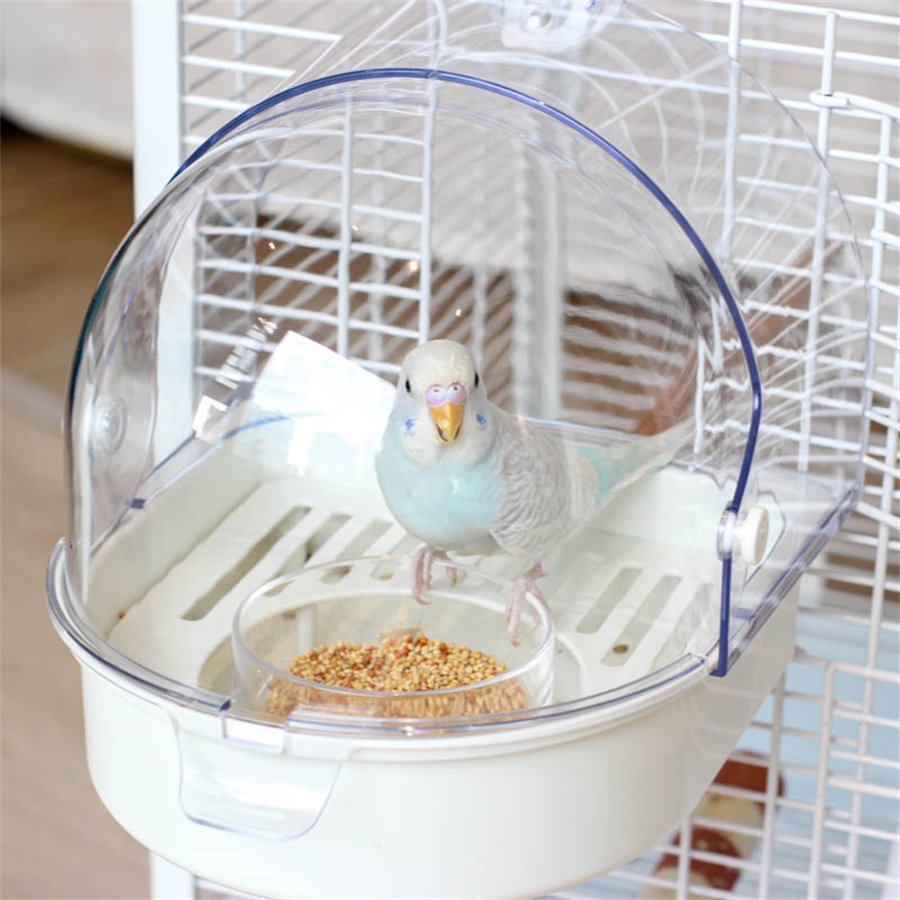 7.7" No-mess Hanging Parrot Feeder view 2
