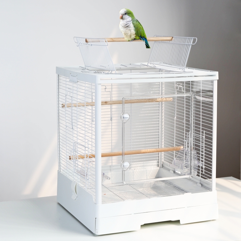 490 Bird Cage with transparent front door（One layer）